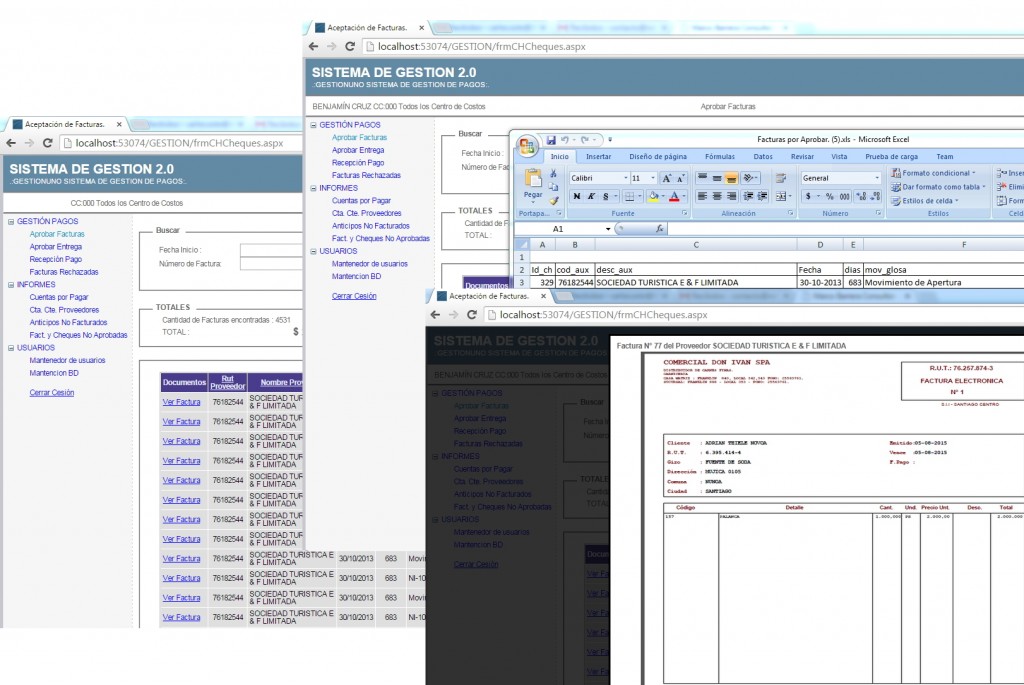 desarrollo informes softland erp